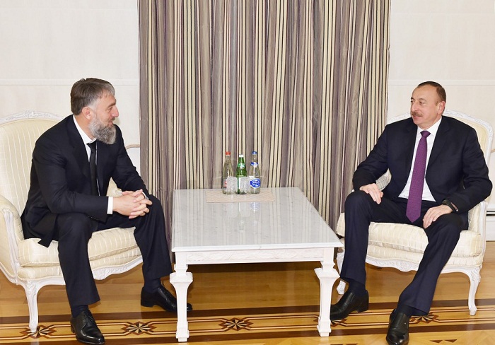 President Aliyev receives personal envoy of head of Chechen Republic